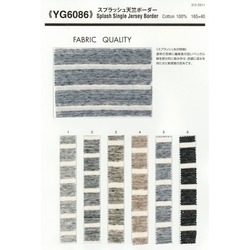 YG6086 30/-スプラッシュ天竺ボーダー