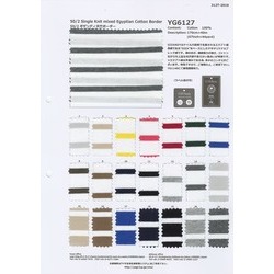 YG6127 ギザンディ天竺ボーダー