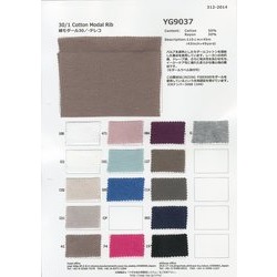 YG9037 綿モダール30/-テレコ