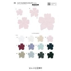 SIC-3662-S カットフラワーサクラ（サテン）／S（27×27mm）