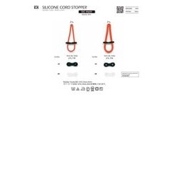 SIC-4601-2 シリコーンコードストッパー／2mm穴