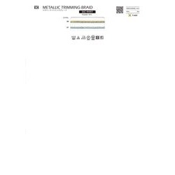 SIC-9497- メタリックトリミングブレード／3mm