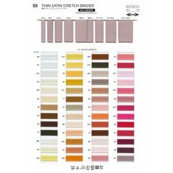 SIC-EB009-1212 薄手サテンストレッチバインダー／12×12mm