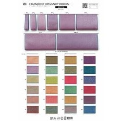 SIC-116-12 シャンブレーオーガンジーリボン／12mm