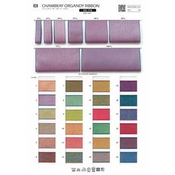 SIC-116-18 シャンブレーオーガンジーリボン／18mm
