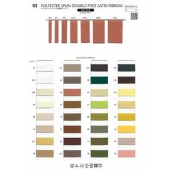 SIC-133-9 ポリエステルスパン両面朱子リボン／9mm