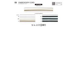SIC-3203- エンブロイダリーコード／0.7mm