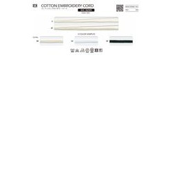 SIC-3209-M コットンエンブロイダリーコード／M（1mm） [メーターカット]