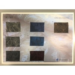 ACC003 先染めキュプラ(ベンベルグ（R））  ペイズリー柄（大）ジャカード