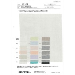 12383 80S×50S綿/麻スラブローン | TNC | テキスタイルネット