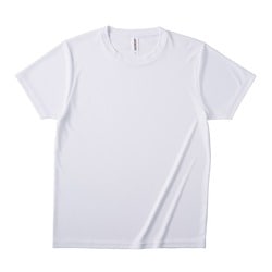 FDT-100-1-WHT ﾌｧﾝｸｼｮﾅﾙﾄﾞﾗｲTｼｬﾂ-ﾎﾜｲﾄ