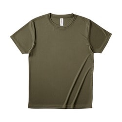 FDT-100-80-AGR ﾌｧﾝｸｼｮﾅﾙﾄﾞﾗｲTｼｬﾂ-ｱｰﾐｰｸﾞﾘｰﾝ