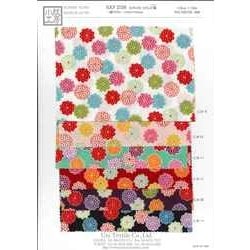 小物 k-mei KKP2338 小椿 二越ちりめん®多色プリント｜プリント