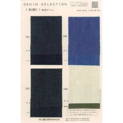 NLN01 麻混デニム 