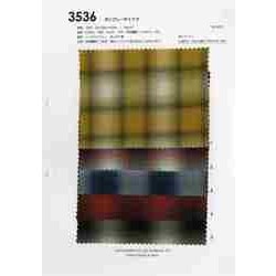 3536 C/レーヨン/リヨセルオンブレーチェック | 桑村繊維