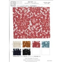 KKF8467-1 片耳スカラN/Rコードレース | 宇仁繊維 | テキスタイルネット