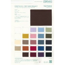 YG75004 72/Ｔｵｰｶﾞﾆｯｸｺﾝﾊﾟｸﾄ微強撚天竺