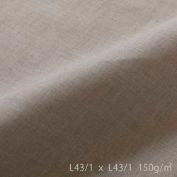 R0051-2 リネン 150cm巾 ナチュラル 普通地 平織り  R0051