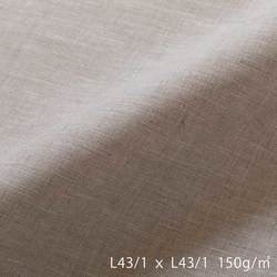 R0052-2 再入荷　リネン 150cm巾 オートミール 普通地 平織り R0052