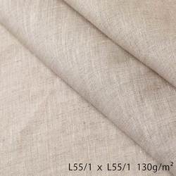 R0126-2 リネン 150cm巾 オートミール 薄地 平織り R0126