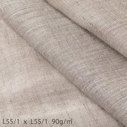 R0232-2 リネン 150cm巾 オートミール 薄地（ガーゼ） 平織り R0232 [メーターカット]