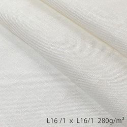 R1458-2 リネン 150cm巾 ホワイト 厚地 綾織り R1458