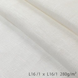 R1458-2 リネン 150cm巾 ホワイト 厚地 綾織り R1458 [メーターカット]