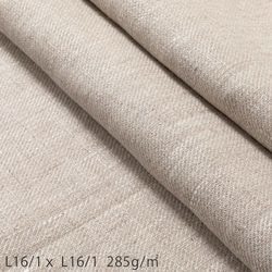 R1459-2 リネン 150cm巾 オートミール 厚地 綾織り R1459 [メーターカット]