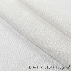 R1520-2 リネン 150cm巾 ホワイト メッシュ地 R1520 | エヌ