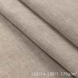 R1787-5 リネン 220cm巾 オートミール 中厚地 平織り R1787