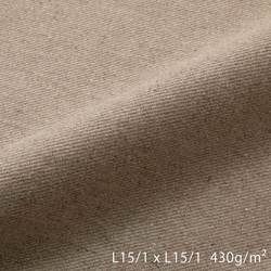 R1-45-3 155cm巾 ナチュラル 極厚地 綾織り R1-45
