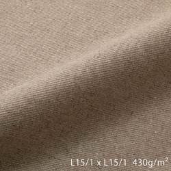 R1-45-3 155cm巾 ナチュラル 極厚地 綾織り R1-45