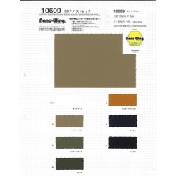 KYC640-W 無染色オーガニックコットンポプリン / サステナブル