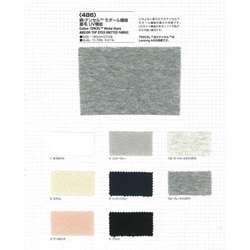 Cfab3641.6m綿100%裏毛ニット生地ダルメシアン 数量5から 生地 『裏毛ニット ブラック 366-6』 コットン,コットン