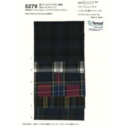 53614 T/C 20s ギンガム/ストライプ 抗ピル加工 | TNC | テキスタイル