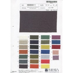 SB8844-1 1/40 フレンチリネンキャンバスワッシャー