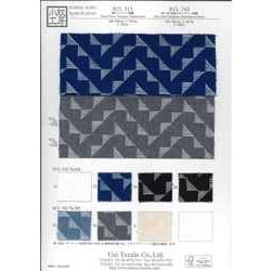 KCL743-503 40×30先染めダンガリー刺繍 | 宇仁繊維 | テキスタイルネット