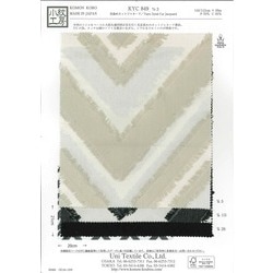 KYC849-2 先染めカットジャカード | 宇仁繊維 | テキスタイルネット