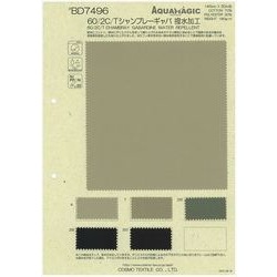 BD7496 60／2Ｃ／Ｔシャンブレーギャバ　撥水加工