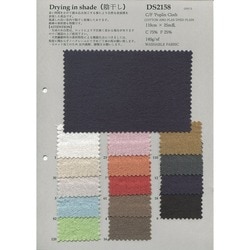 DS2158 C/F Poplin Cloth 綿麻　天然素材