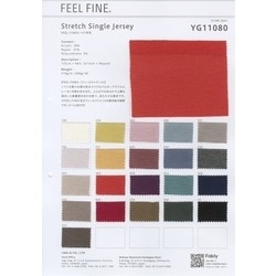 YG11080 FEELFINEﾍﾞｱ天竺