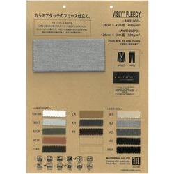 AW91000 ヴィスリーフリース / カシミアタッチのフリース仕立て