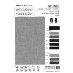 AW34094 ヴィスリー?マット　ピンヘッド / 機能性×極上タッチ