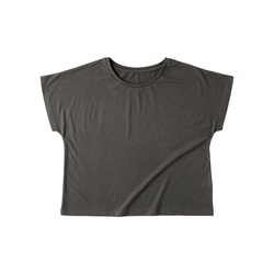 WDN-804-06-TCH ウィメンズ ドルマン Tシャツ チャコール | フェリック