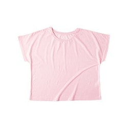 WDN-804-06-TCH ウィメンズ ドルマン Tシャツ チャコール | フェリック