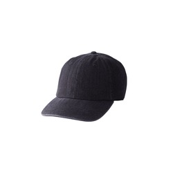 1155-57 ベースボール ローキャップ デニム　57　ダークブラック