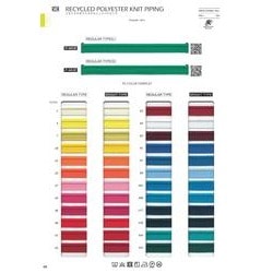 P-004R- リサイクルポリエステルニットパイピング／ブライトタイプ（S）／10mm