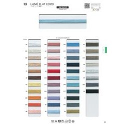 SIC-3097- ラメ平コード（袋紐）／8mm | sic-net | テキスタイルネット