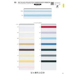 SIC-131R- リサイクルポリエステルエンブロイダリーリボン／3.5mm