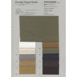 PSW2400H 綿麻バックサテン